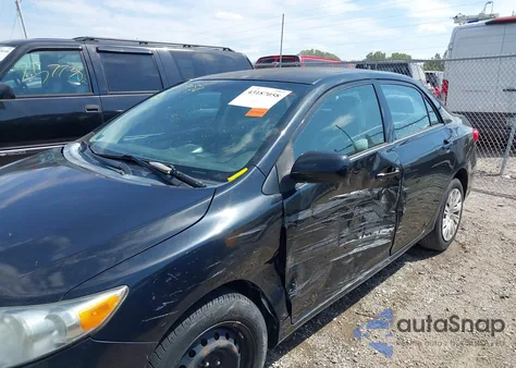 2013 Toyota Corolla Le z USA, uszkodzony, nr VIN 2T1BU4EE0DC953280